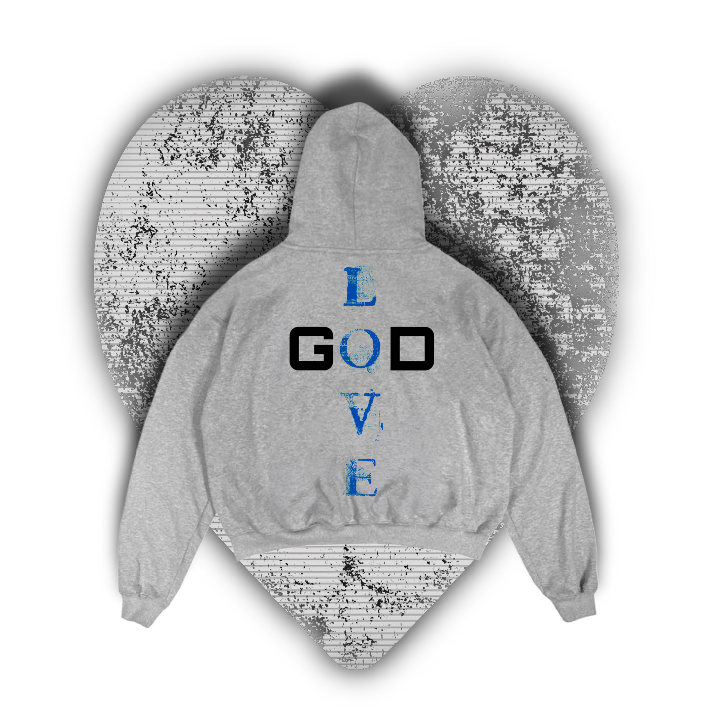 "God Love" Hoodie (Grey)